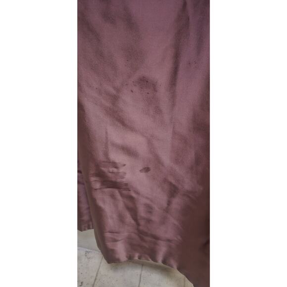 Carmen Mark Valvo 6 Wedding Guest Dress Prom Purple Mauve Full-length Strapless - Picture 6 of 7